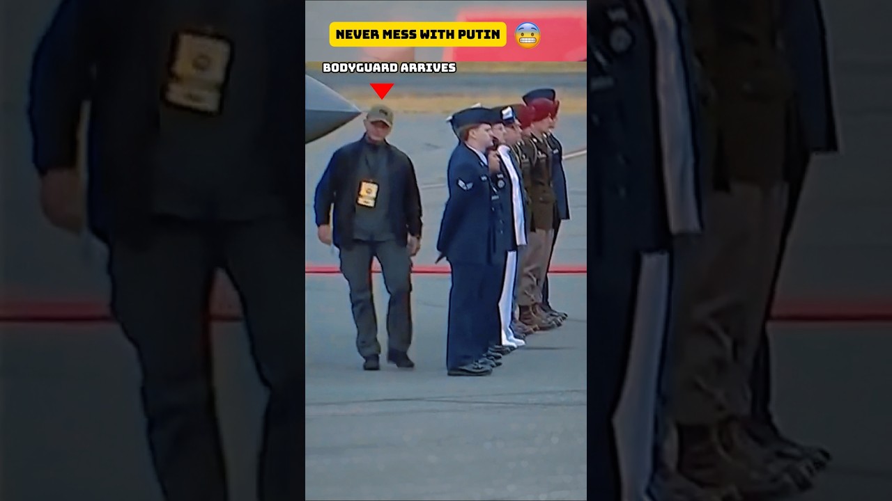 Putin Bodyguard Acts Immediately 