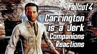Fallout 4 - Companions React to Carrington Being a Jerk screenshot 5