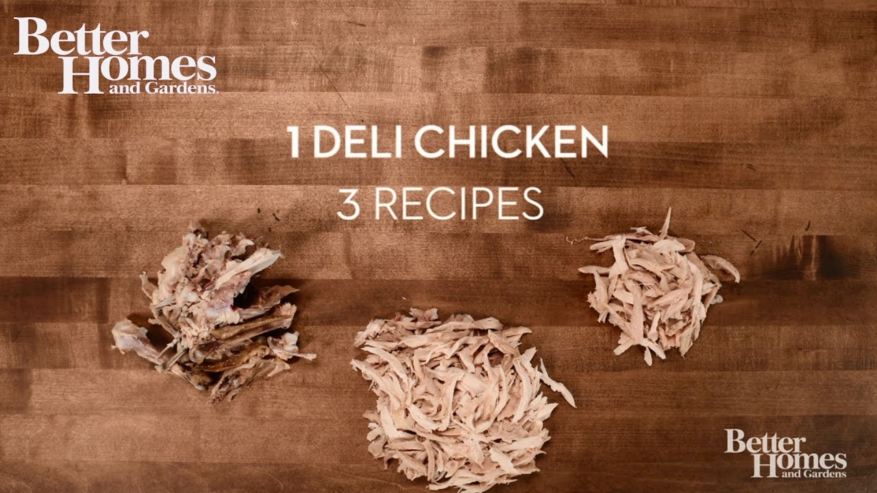 1 Deli Chicken, 3 Recipes YouTube