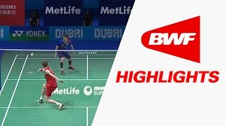 Dubai World Superseries Finals 2016 | Badminton Day 2 – Highlights