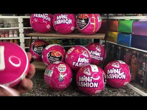 5 Surprise Mini Fashion Real Fabric Fashion Bags And Accessories