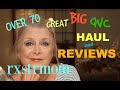 GreatBig QVC Haul&Reviews~OVER 70~NuFace/Hair/MakeUp/MakeupRemovalClolths, etc...
