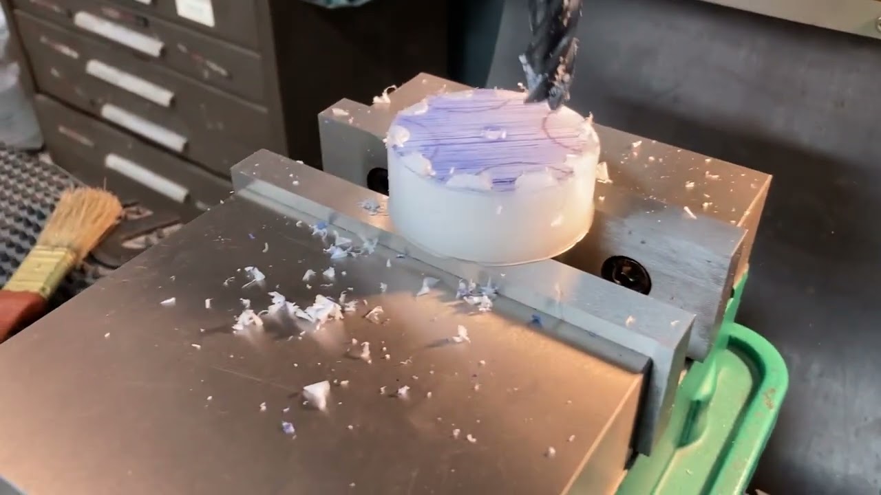 How to drill bolt hole pattern with the GDXH DRO on the Grizzly G0796