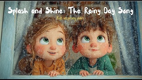 Splash and Shine: The Rainy Day Song | Kids song | Kids video | Kids fun video | nursery rhymes |