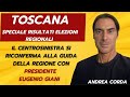 TOSCANA SPECIALE ELEZIONI REGIONALI: VINCE EUGENIO GIANI DEL CENTROSINISTRA #elezionitoscana