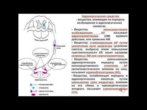 Фармакология 5. Вегетотропные средства