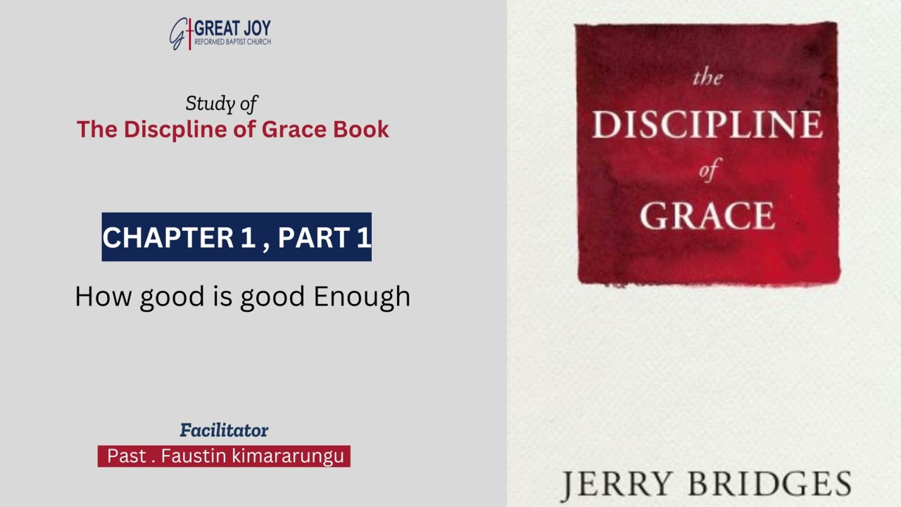 How good is good enough || Facilitator Past. K.Faustin