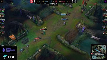 EG Danny Insane Tristana Play - LCS Broadcast of the Play