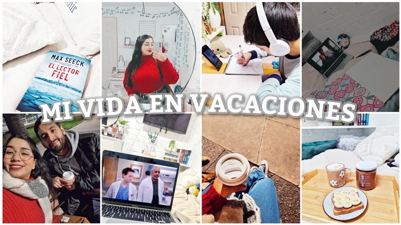 UN día conmigo en VACACIONES 🍃✨️ vitrineo, cafecito, pintar, leer 🥰