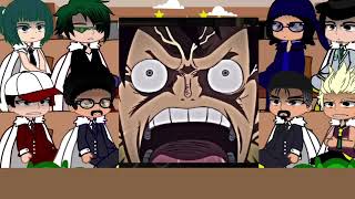 Past Marines React To Luffy Future __One Piece __Gacha React __