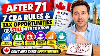 7 CRA Tax Moves You Can Still Use After 71 — Most Retirees Miss These