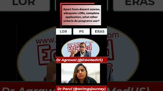 Discover how Residency Program Directors Choose Whom to Interview Beyond USMLE Scores #shorts