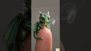 Ultra Realistic Baby Dragon Macro Shot 🔥🐉#shorts #macroshot