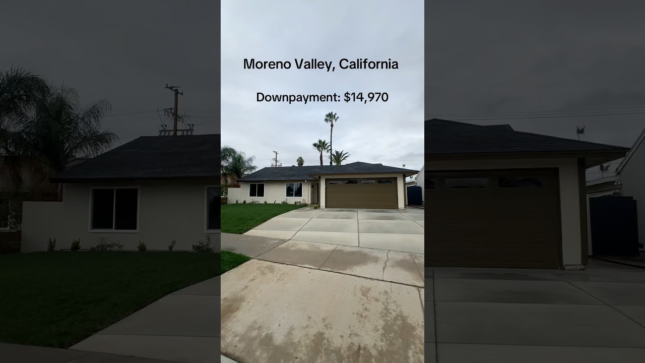 4Bd 2Ba Home For Sale Moreno Valley, California 1,342 SqFt - Call/text Alex (909)319-7891 