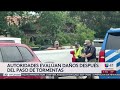 Residentes de Kirby relatan momentos de terror tras tormenta que dejó daños severos