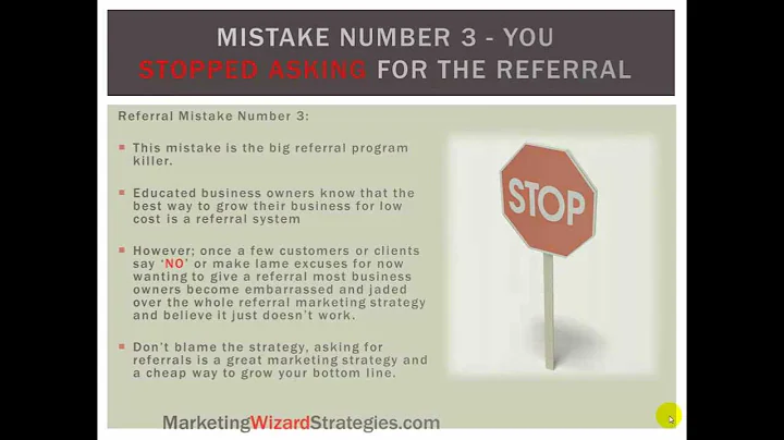 Get More Customers: 3 Biggest Mistakes About Referral Programs