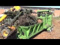 S10000 Pezzolato hammers shredder driven by JOHN DEERE motor, 409 Hp power