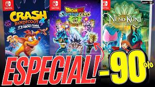 MEGA ESPECIAL: +70 OFERTAS BRUTALES en Nintendo (Parte 1)🔥| Ofertas Nintendo