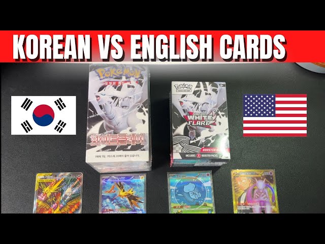 difference between korean and japanese pokemon cards Comparing Japanese Pokemon Cards With Korean and English