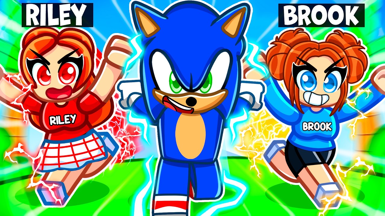 I Taught BROOK AND RILEY How To Become The FASTEST In Roblox! - YouTube