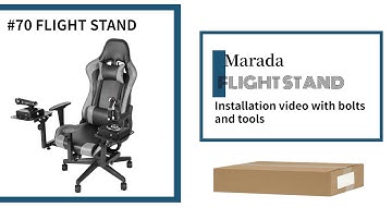 #70  Marada Flight Joystick Hotas Chair Mount