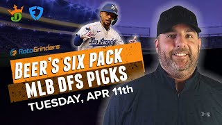 DRAFTKINGS \& FANDUEL MLB PICKS TODAY (4\/11\/23) - DFS 6 PACK