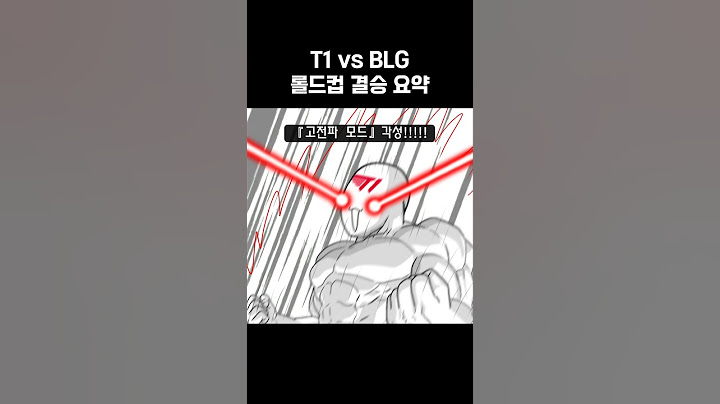 T1 vs BLG 롤드컵 결승 요약
