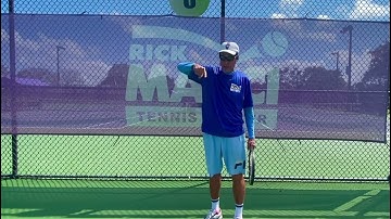 It’s all about angular momentum - Rick Macci