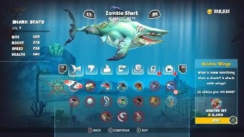 Hungry Shark World PS4 Pt24 Atomic Shark|South China Sea Map, Unlocking Zombie Shark
