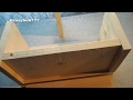 Homemade wooden speaker box  tutorial