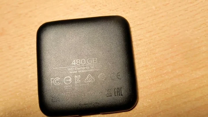 WD Elements SE SSD teardown / disassembly