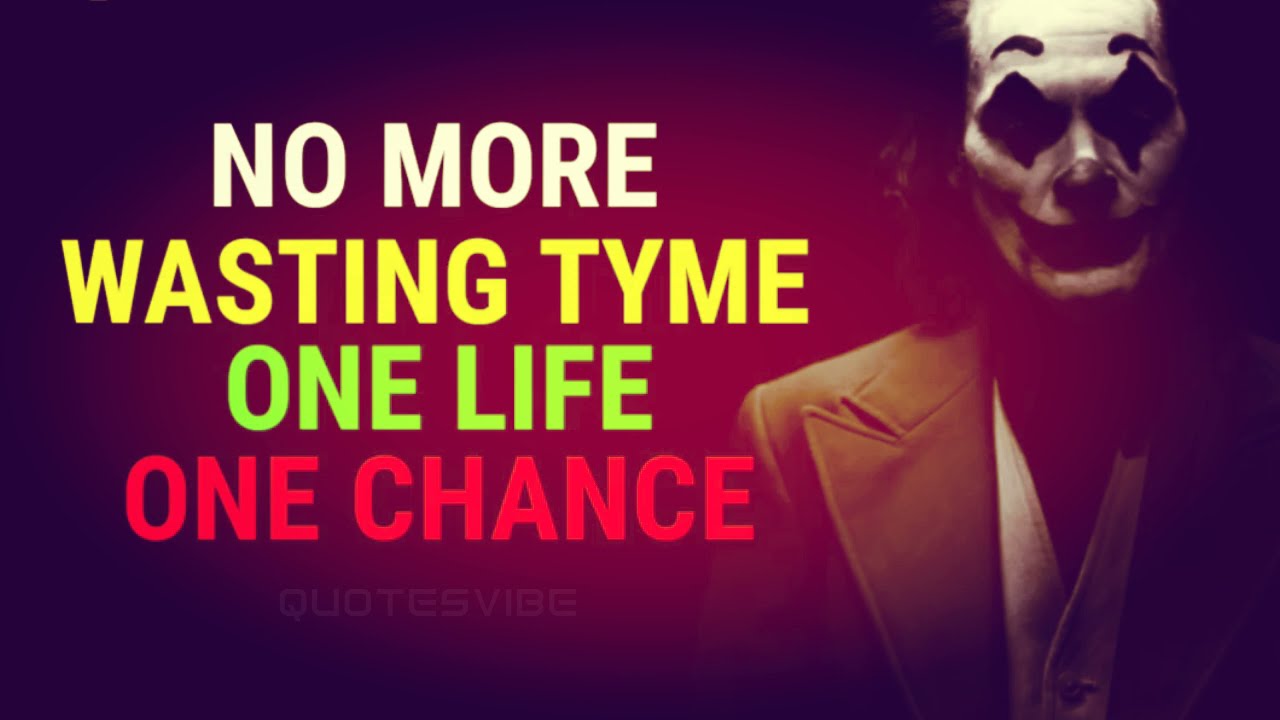 You Feel Avoided Joker Quotes Joker Motivational Quotes About Life Joker Attitude Quotes Youtube