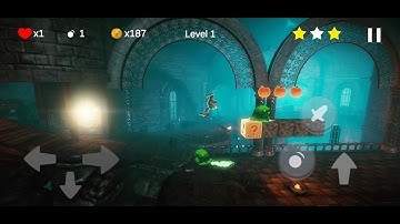 Super Rabbit World (by Filaret) - Super Mario-like platform game for Android and iOS - gameplay.