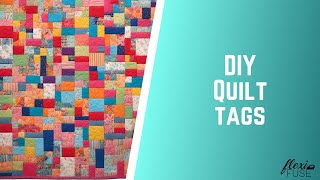 DIY Quilt Tags Demo #madewithflexifuse