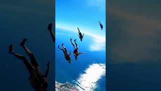 Skydiver Freefly Jump