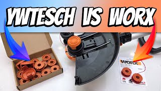 YWTESCH vs WORX Replacement Spool COMPARISON For Worx Weed Eater How To Install String Easy Way