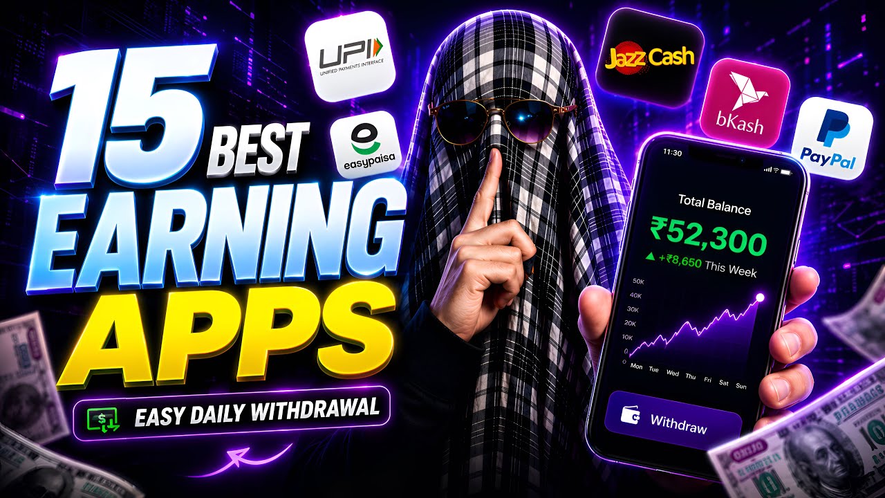 15 Best Online Earning Apps That Actually Work (2026)🔥