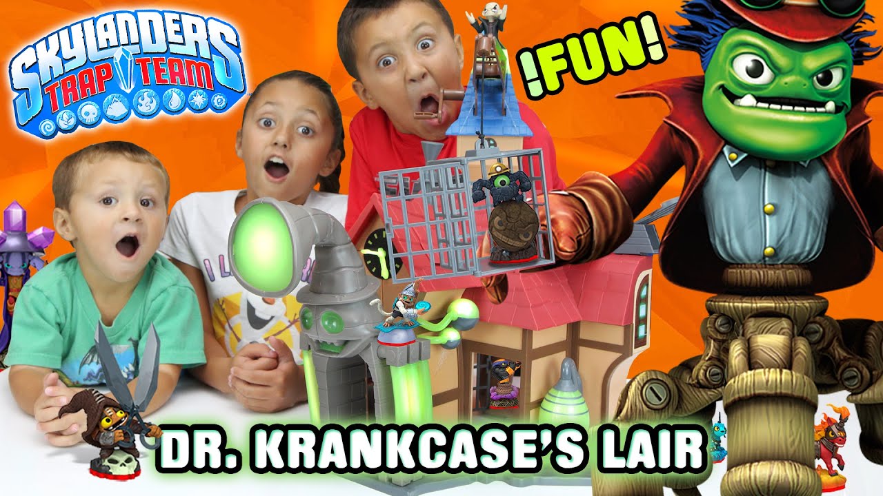Uncategorized Skylanders Videos For Kids dr krankcases lair surprise unboxing w special effects skylanders trap team funplay hideaway youtube