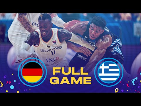Germany V Greece QUARTER FINALS Full Basketball Game FIBA EuroBasket 2022 