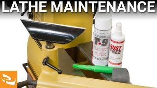 How to Maintain your Wood Lathe (101)