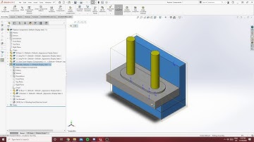 Inserting an Existing Component into a Subassembly - SolidWorks 2020