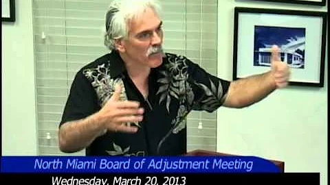 NoMi Board of Adjustment Meeting - March 20, 2013