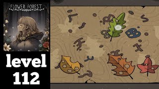Flower Forest Word Puzzle level 112  gameplay walkthrough solution 