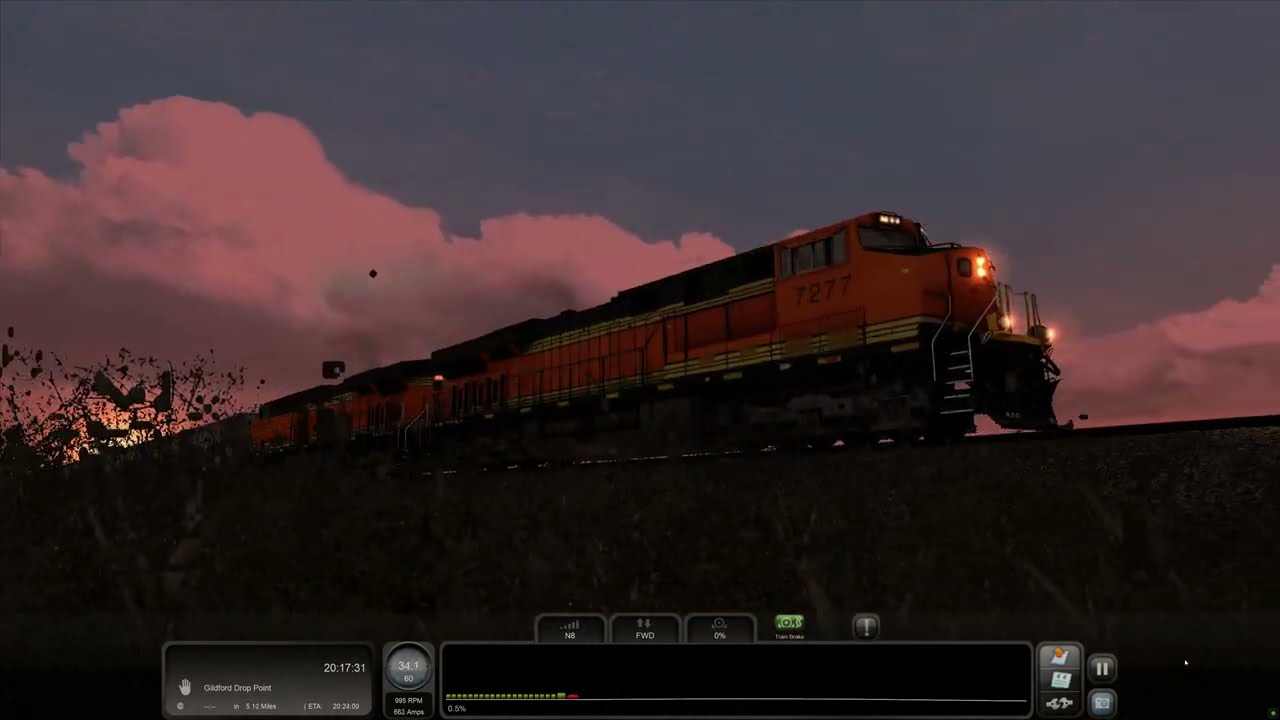 Train Simulator 2021 - [GE ES44DC] - Grain Pickups on Montana Hi Line - 4K UHD