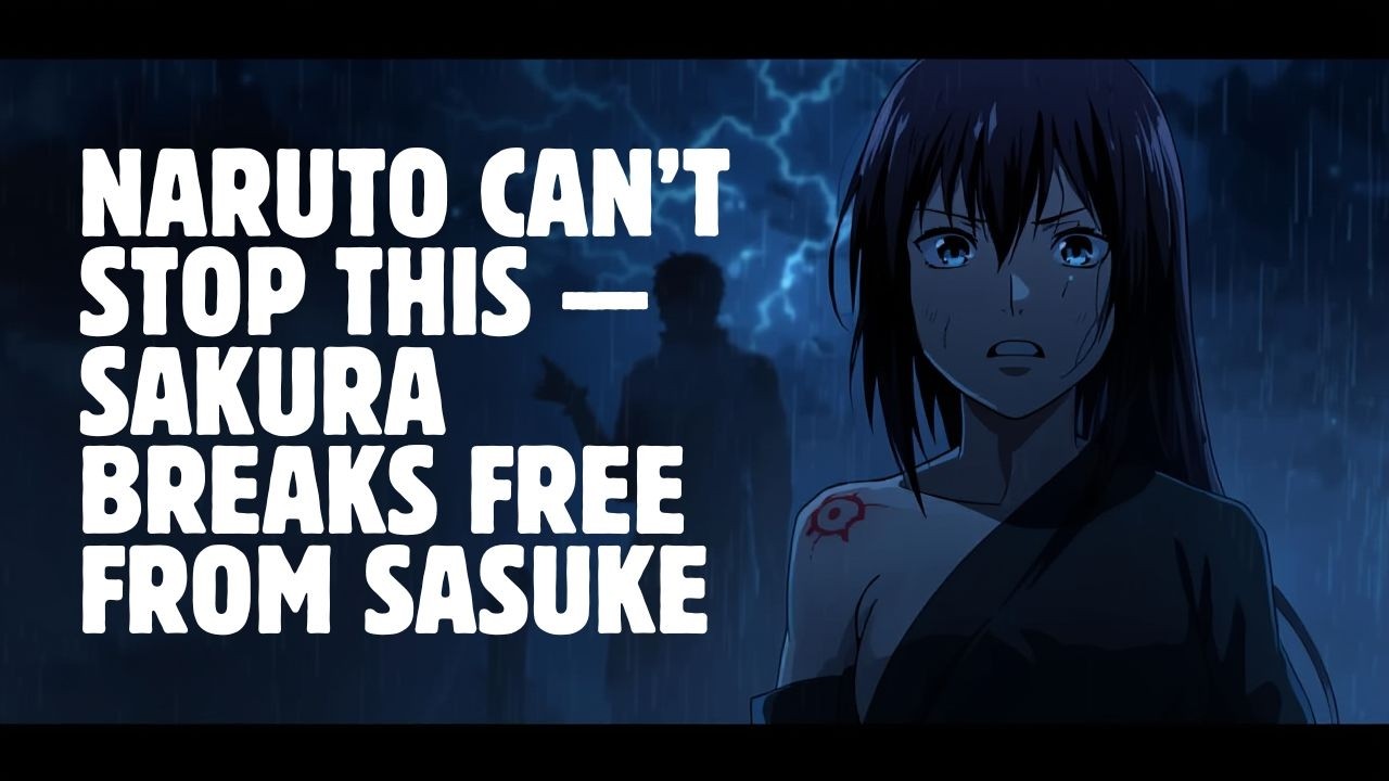 Naruto Can’t Stop This — Sakura Breaks Free from Sasuke