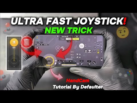 Joystick Fast Movement In Pubg Mobile • All 2025🔥 Joystick Issues Fixed • HandCam Tutorial 🫴
