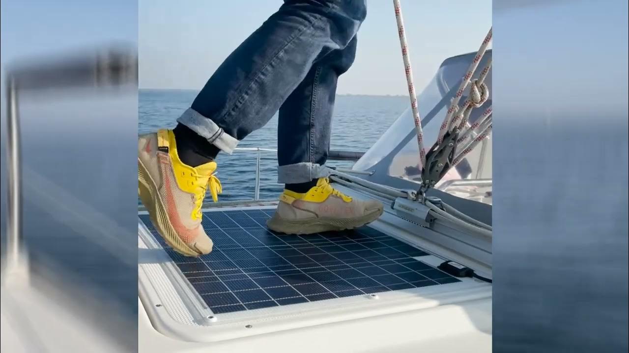 solarmodule yacht test