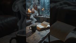 🌧️ asmrX | Cozy Cabin in Heavy Rain & Crackling Fireplace 🔥 | Deep Sleep, Relax, Study&Focus |4KASMR