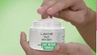 lakme matte moisturizer