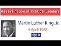 Assassination of Political Leaders, Know the reason behind Martin Luther King, Jr.'s assassination